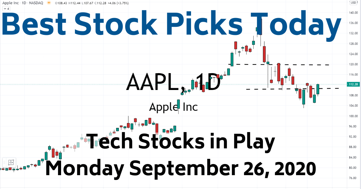 Best Stock Picks Today Tech Stocks in Play 92820