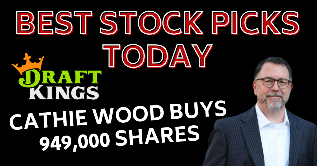DKNG Stock Cathie Wood ARKK Buys Best Stock Picks Today 3-11-21